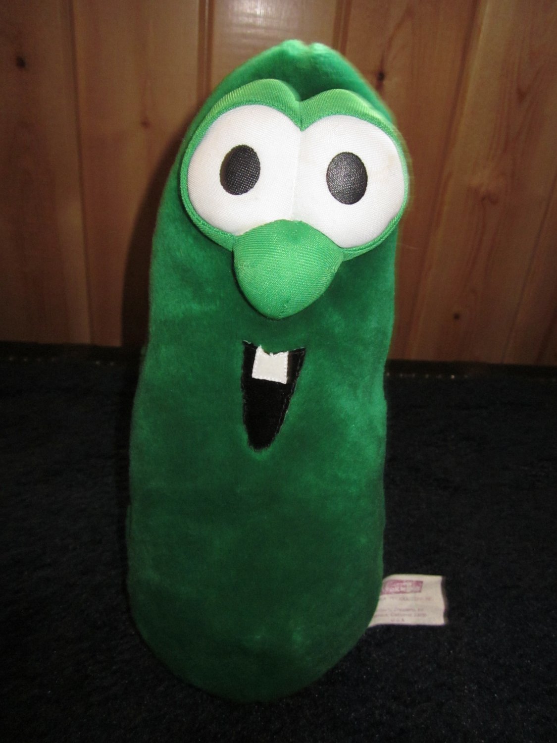 Plush Larry the Cucumber from Veggie Tales