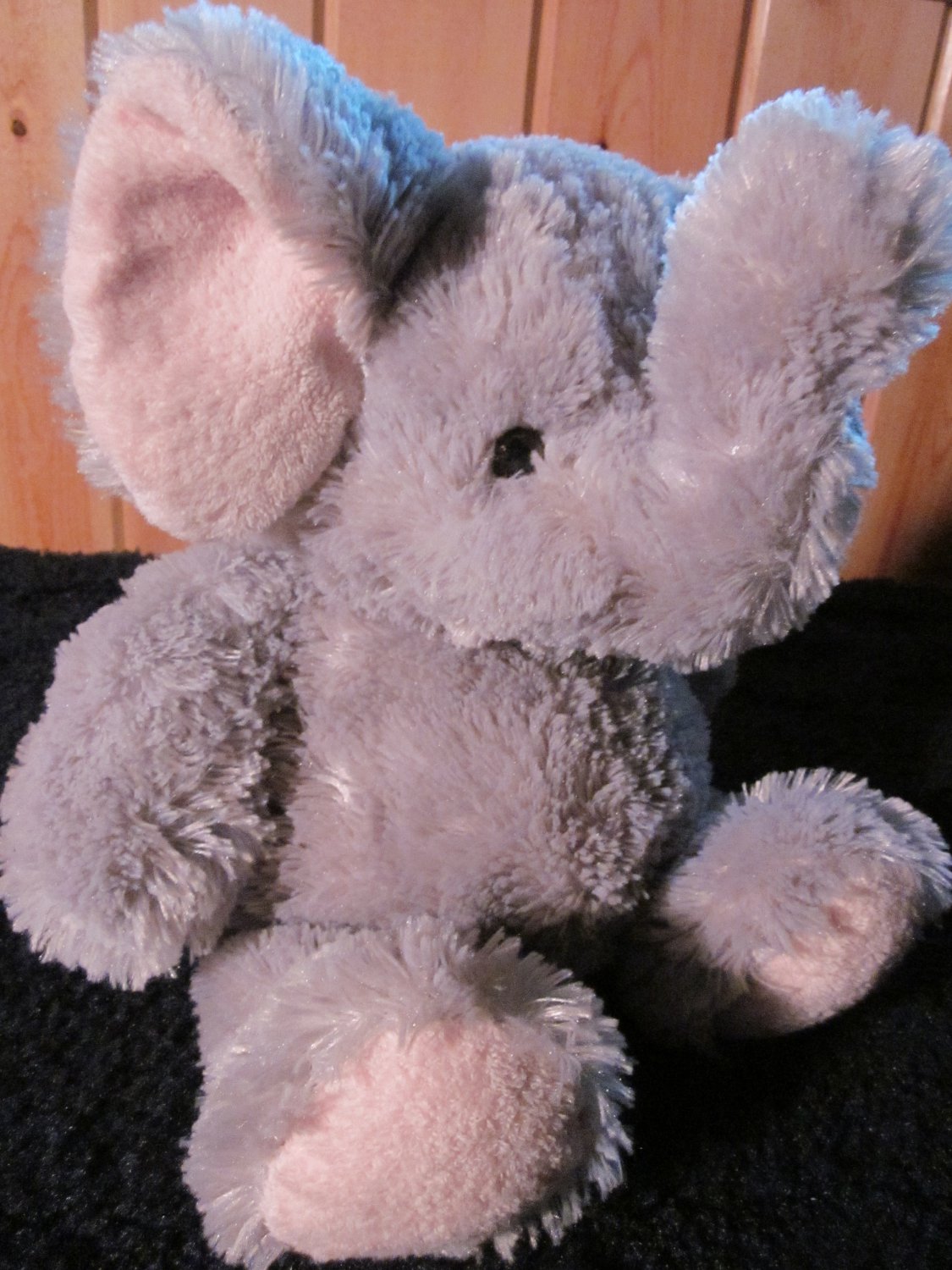 plush grey elephant