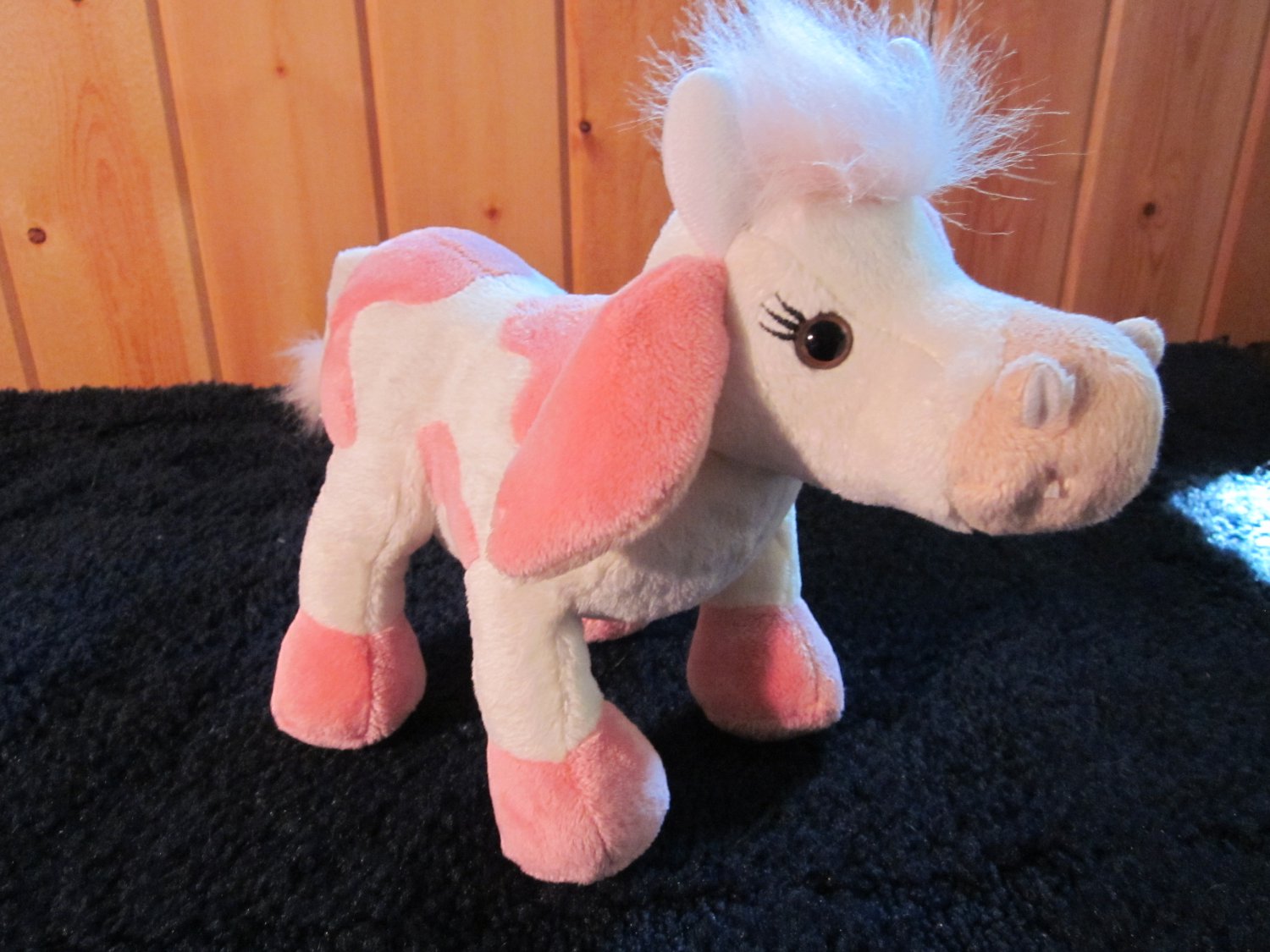 pink cow plush toy