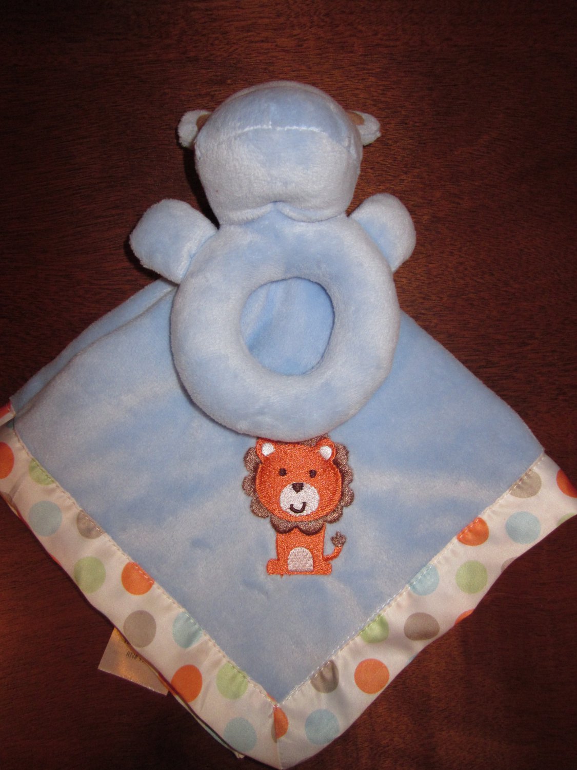 carters hippo security blanket