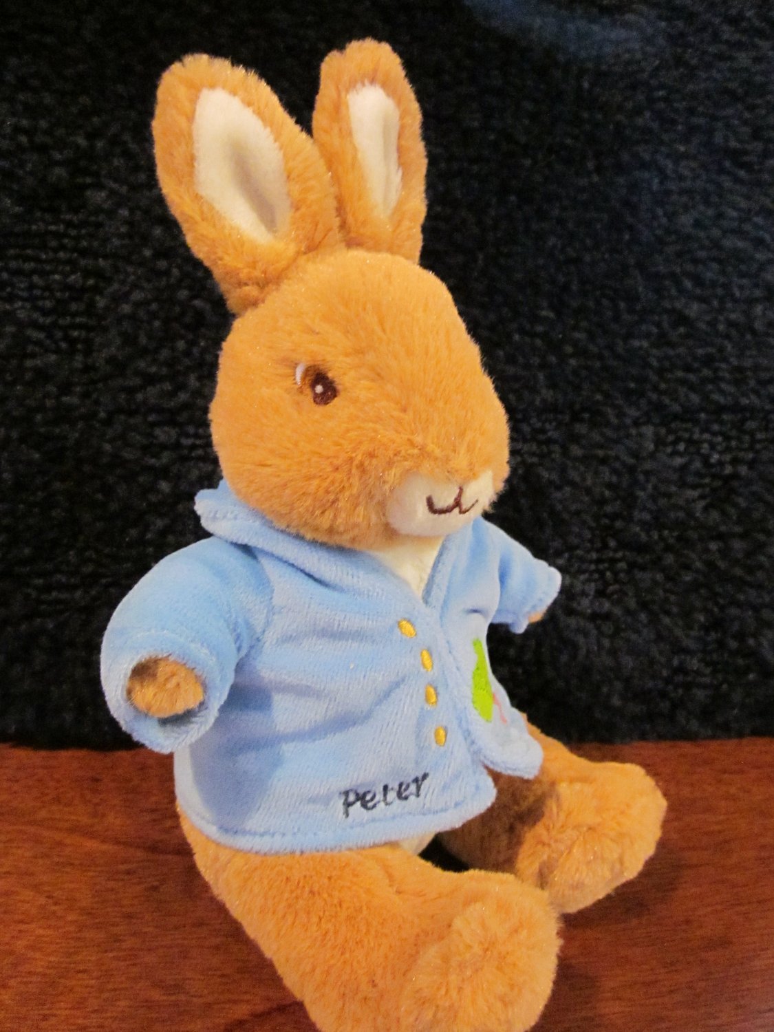 peter rabbit book and stuffed animal