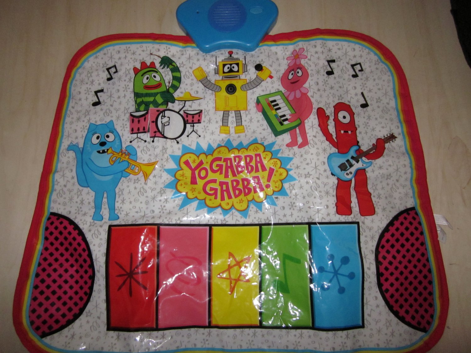 Yo Gabba Gabba Boogie Down Musical Dance Mat