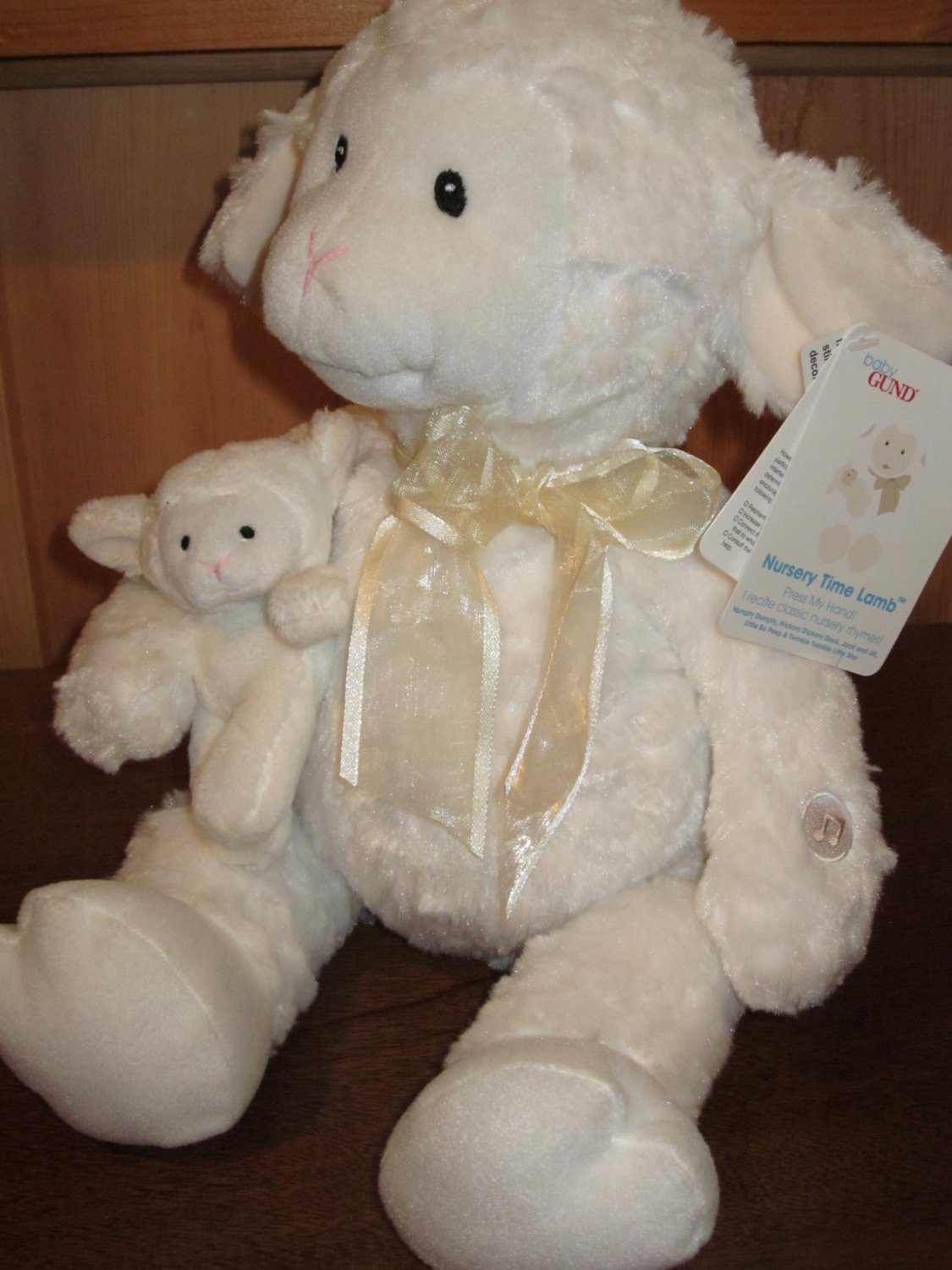 gund nursery rhyme lamb