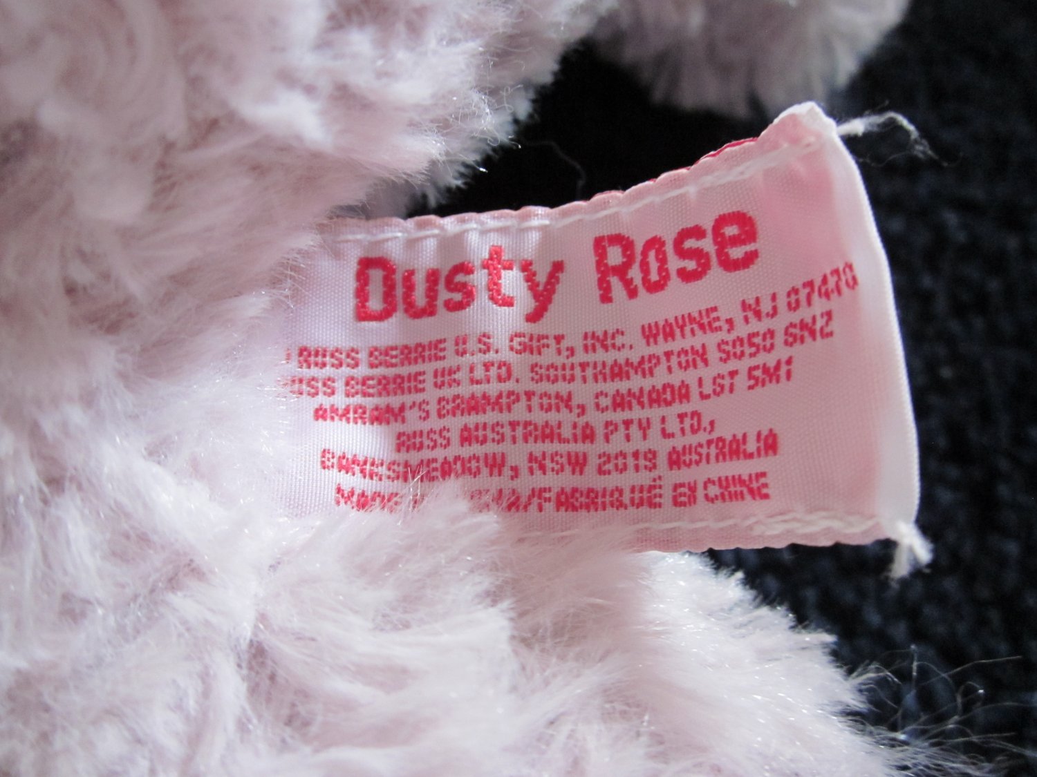 russ teddy bear names