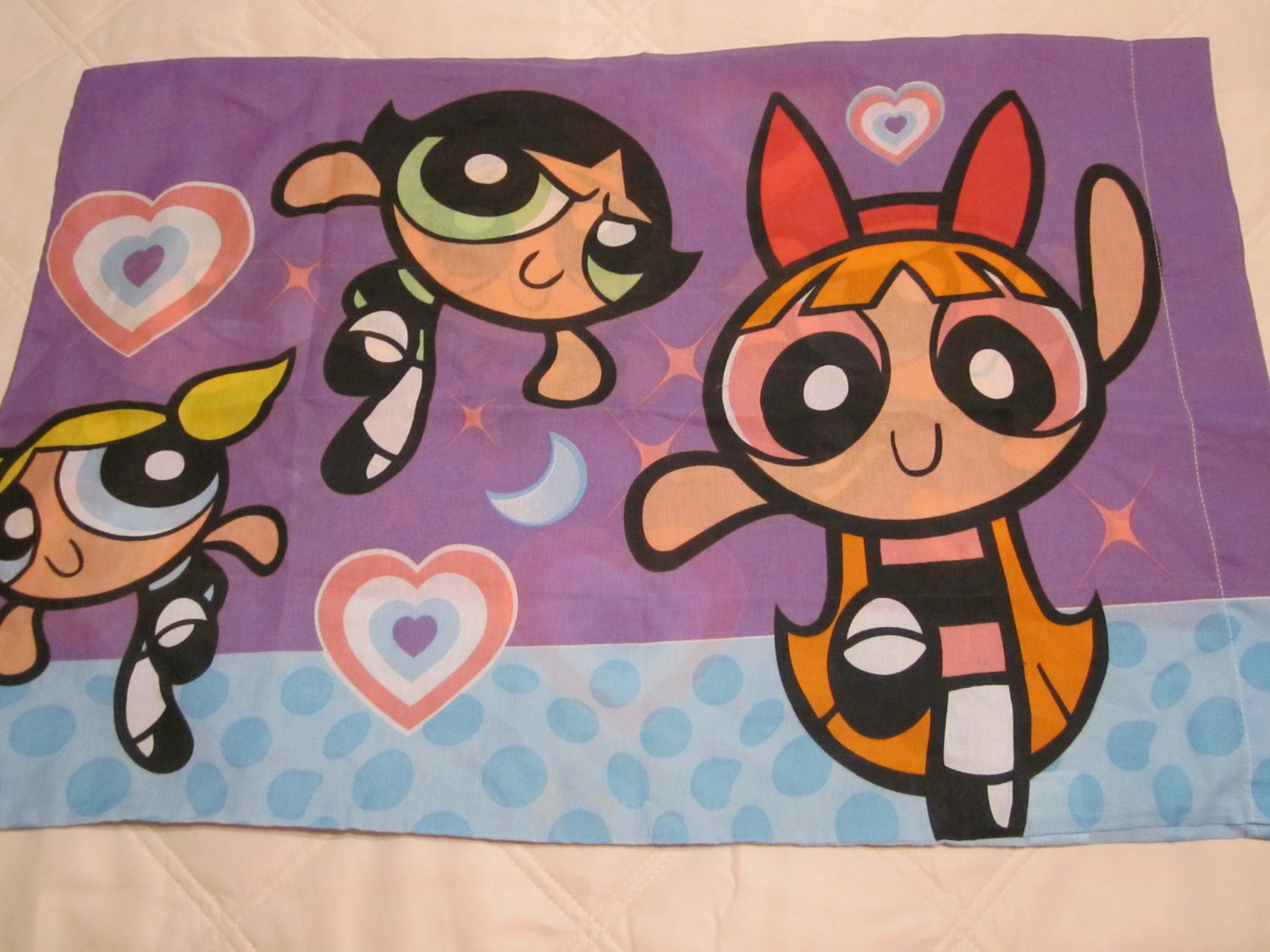 Powerpuff Girls Standard Size Pillow Case Cartoon Network