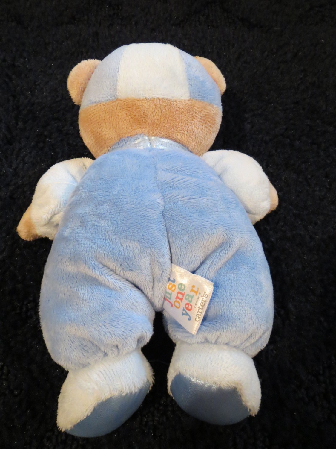 Just One Year Carters Little All Star Bear Plush Rattle Doll