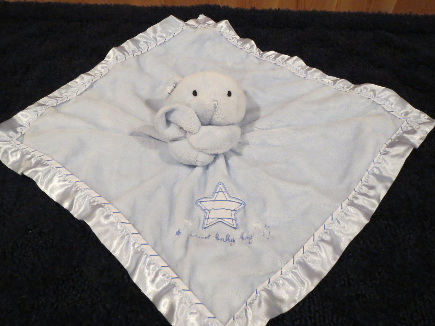 blanket one just baby carters year Boy Sweet Just Carters Blanket Blue Security One Year Baby