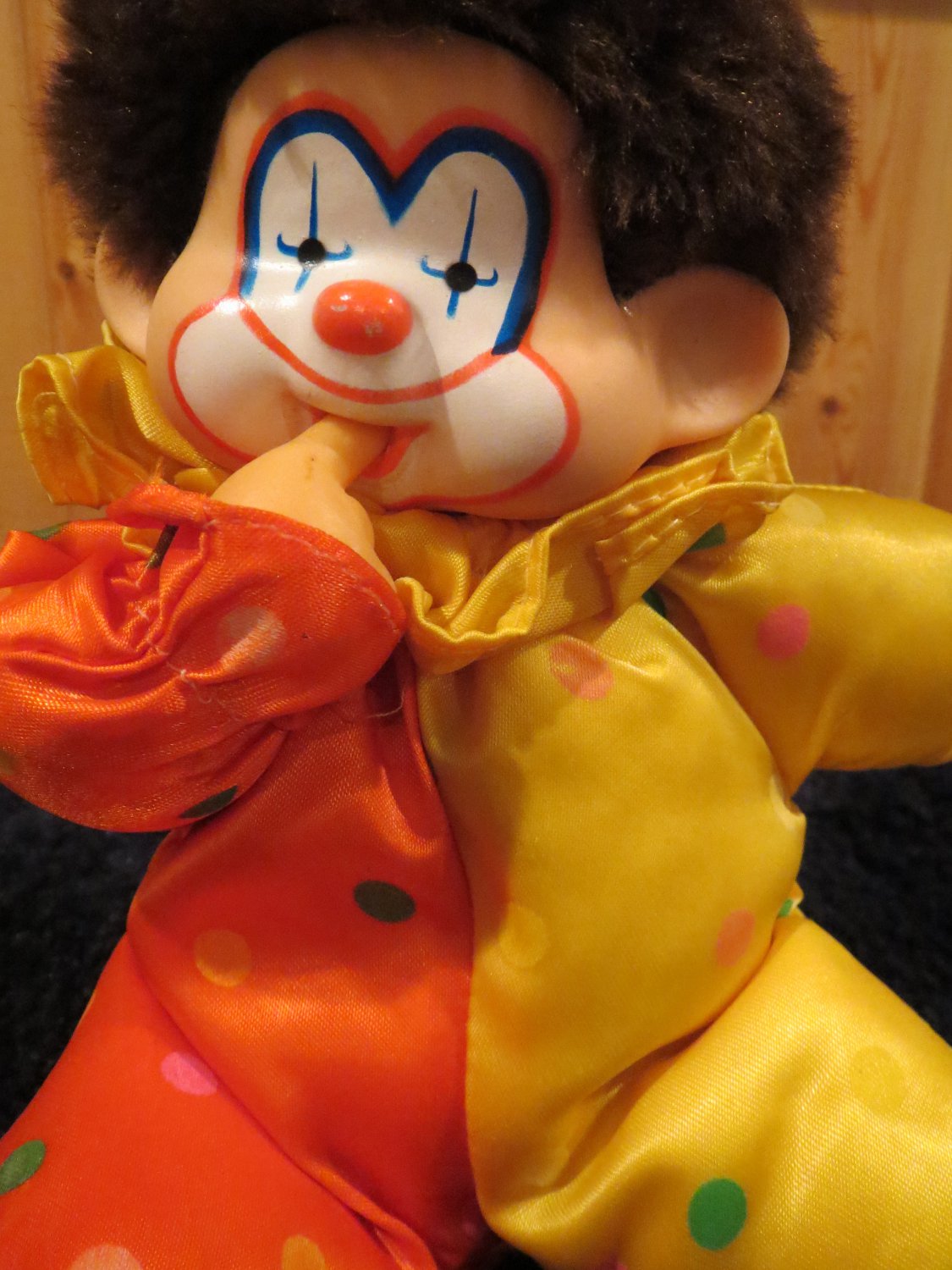 stuffed clown doll