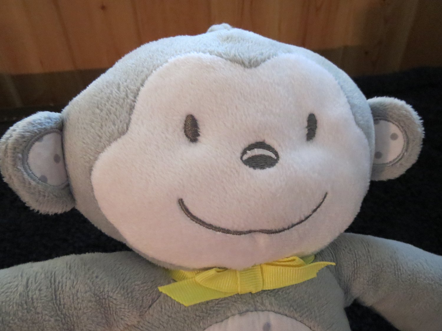 grey monkey stuffed animal