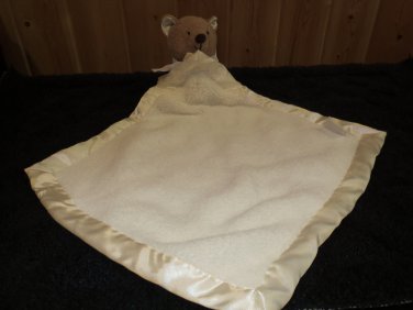 teddy bear with blanket attached