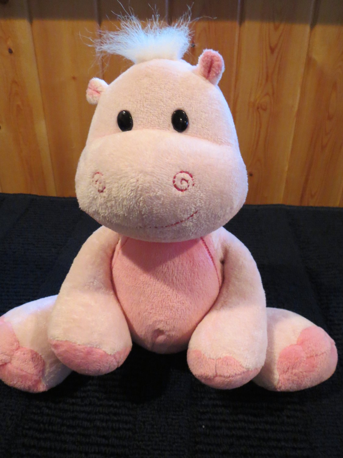 hallmark plush stuffed hippopotamus with sound