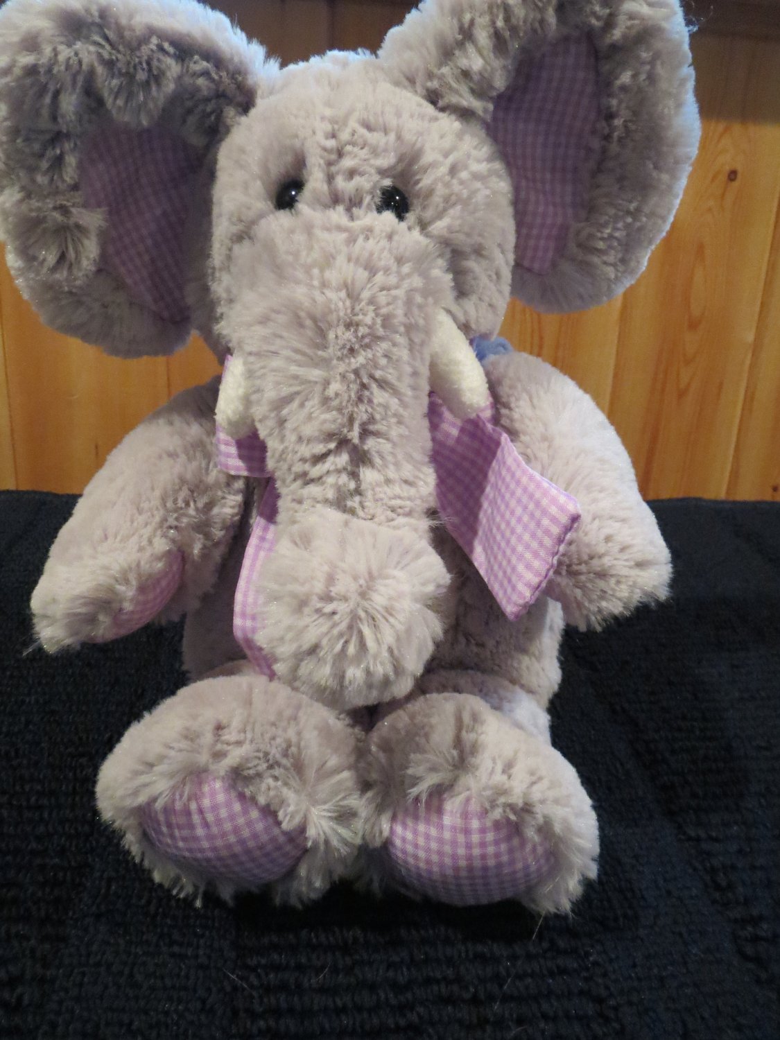 gray elephant plush