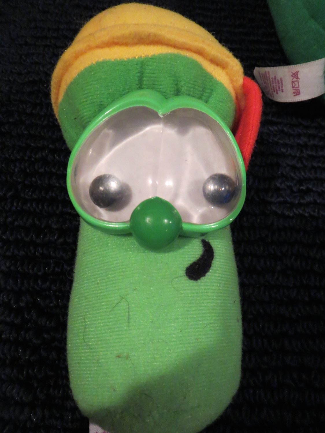 Fisher Price plush Veggie tales Laura Bob Larry Jr Asparagus