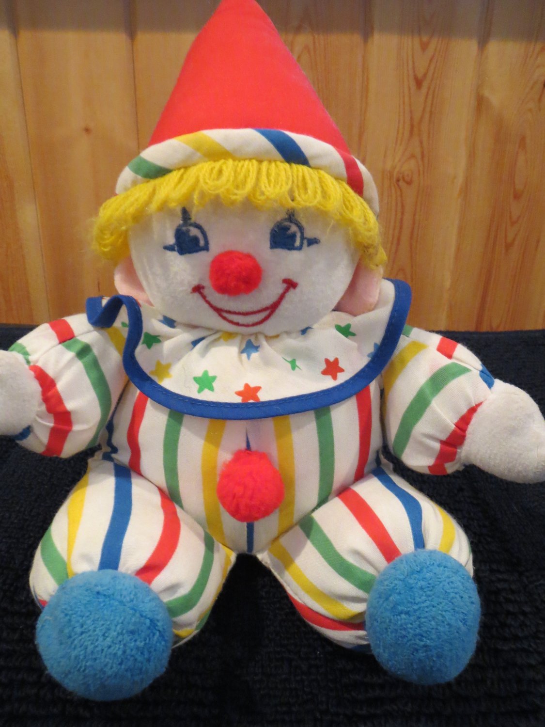 vintage clown plush