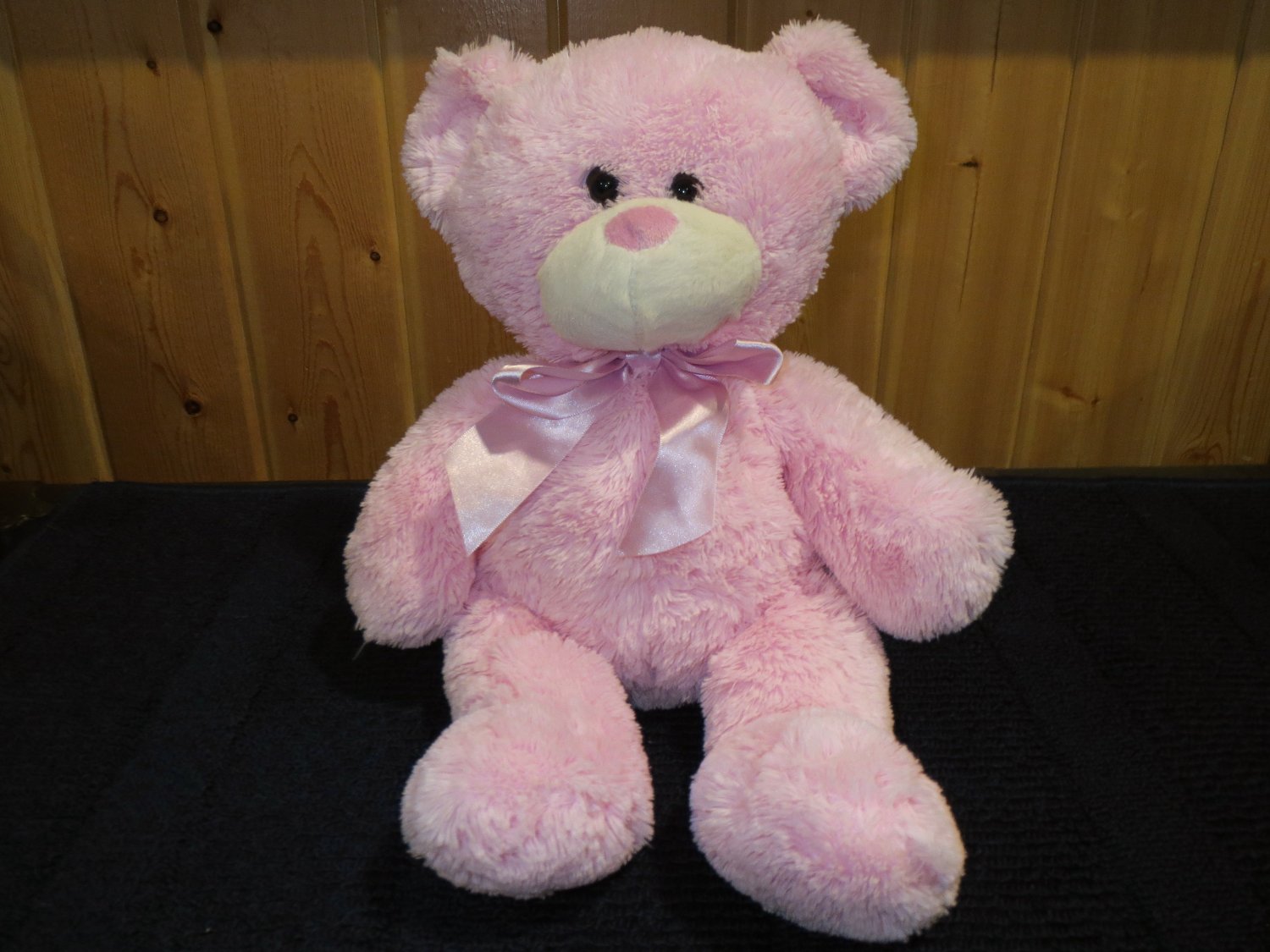 animal adventure pink teddy bear