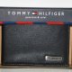 TOMMY HILFIGER BLACK MENS BIFOLD WALLET