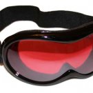 Ski Goggles Black Frames Junior Talon by Birdz Eyewear
