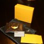 Fendi Spy Wallet Dark Brown Calf Skin Leather With Gold Plated Hardware