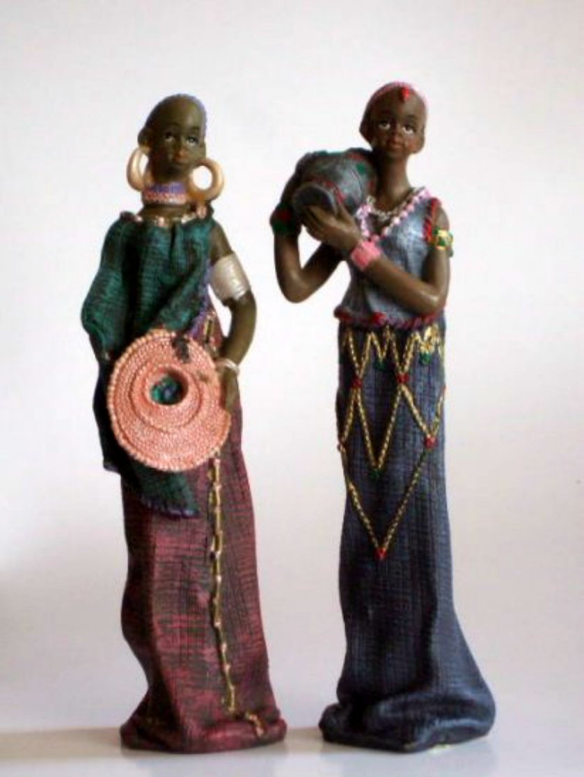 African Lady Figurines