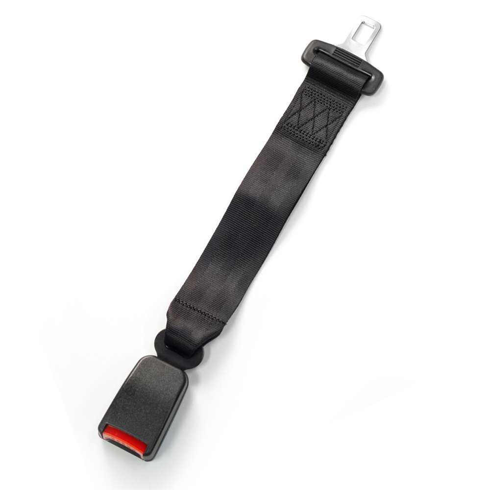 15" Seat Belt Extension - Type L - Black