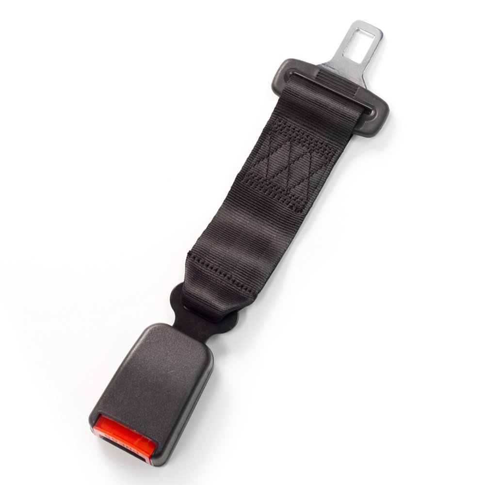 10" Seat Belt Extender - Type L - Black
