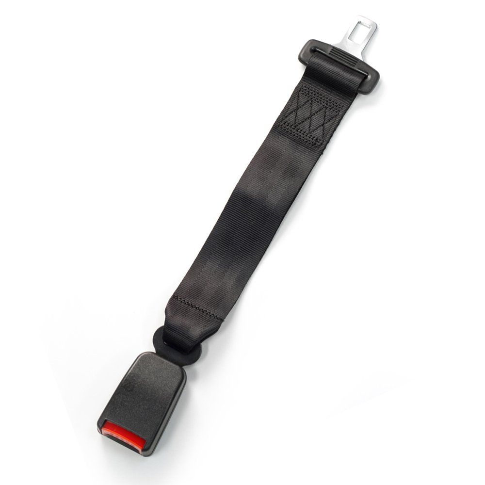 15" Seat Belt Extension - Type R - Black