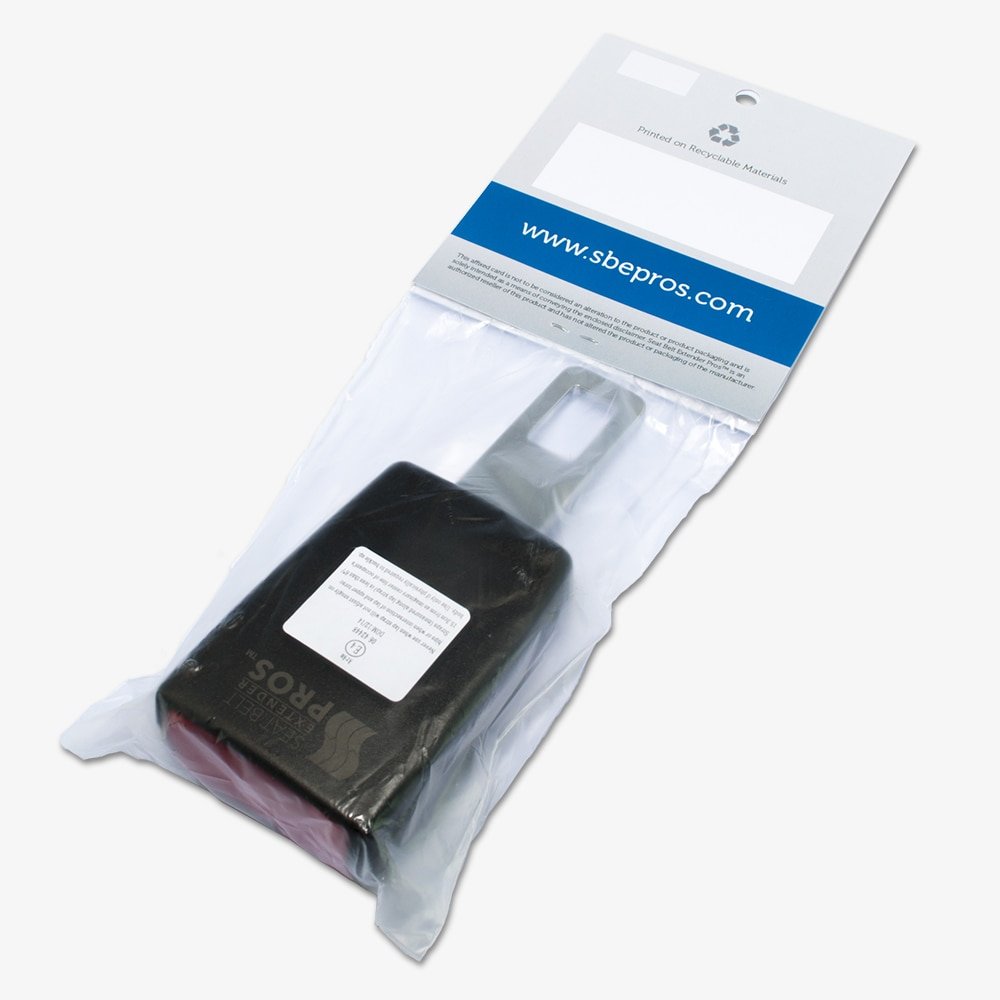 Dodge Durango 2014 Second Row Window 3" Black Rigid Seat Belt Extender