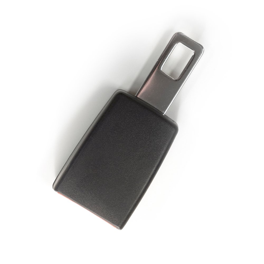 Kia Sportage 2018 Second Row Middle 3" Black Rigid Seat Belt Extender