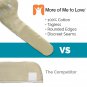Cotton Bra Liner 3-Pack Small Beige from More of Me to Love