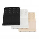 Elastic Bra Extender, 4-Hook, Neapolitan (3-Pack) by More of Me to Love