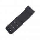 Elastic Bra Extender, 2-Hook, Black (1-Pack) by More of Me to Love Elastic Bra Extender, 2-Hook, Black (1-Pack) by More of Me to Love