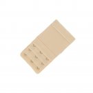 Elastic Bra Extender, 3-Hook, Beige (1-Pack) by More of Me to Love