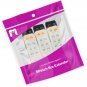 Elastic Bra Extender, 2-Hook, Neapolitan (9-Pack) by More of Me to Love