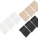 Elastic Bra Extender, 4-Hook, Neapolitan (9-Pack) by More of Me to Love Elastic Bra Extender, 4-Hook, Neapolitan (9-Pack) by More of Me to Love