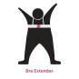 Elastic Bra Extender, 4-Hook, Neapolitan (9-Pack) by More of Me to Love