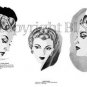 Create Vintage 1950s ATOMIC Hairstyles 50s Hair Book