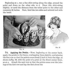 1926 DEVELOPING HATS OF BRAID Hat Making Millinery AZ