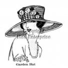 1916 Edwardian ROMANTIC Hats Millinery Lesson AD