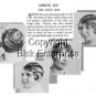 1930s HOLLYWOOD Hairstyles ART DECO Waves 30s Hair
