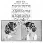 1930s HOLLYWOOD Hairstyles ART DECO Waves 30s Hair
