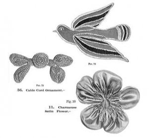 1916 Edwardian NOVELTY TRIMMING Millinery Hat Making AG