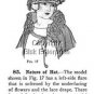 1920s Millinery for Mature WOMAN Red Hat Lesson AY