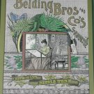 1889 Victorian Embroidery for Parlor Decor BELDING BROS