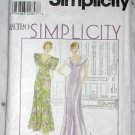 Discontinued RETRO SIMPLICITY 30s Deco Evening Dress 8643