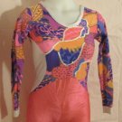 Peach & White Unitard