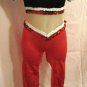 Red, White, & Black Unitard