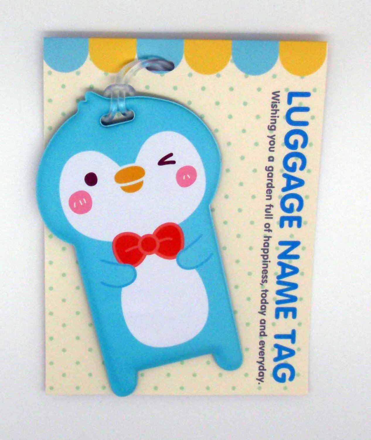 Cute Penguin Design Luggage Name Tag