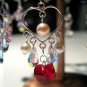 Love chandelier earrings