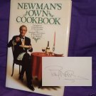 NEWMAN'S OWN COOKBOOK 1985 SIGNED 1ST ED