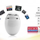 Multi-Memory Card Reader/stereo Speakers for PC Laptops/Tablets(2pcs)